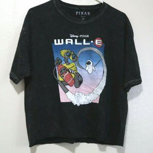 Women's Walt Disney Pixar Black Stonewall top, L